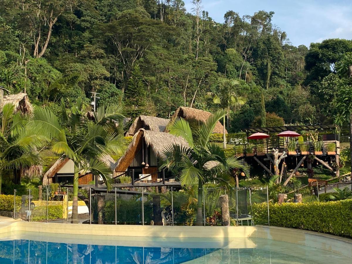 Rancho Ecoturistico El Faro Hotell La Mesa  Exteriör bild